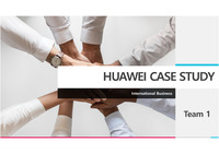 Case study_International Business_Alto_MBA_HUAWEI(화웨이)