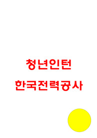 한국전력공사 인턴 합격자소서
