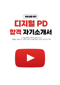 [샌드박스 PD 합격 자기소개서] 디지털 콘텐츠 PD, 유튜브PD, 웹예능 PD 합격 자소서