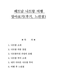 베트남 나트랑여행 알아보기(후기,느낀점)