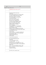 요양병원 간호기록/임종/사망간호기록/사망챠팅