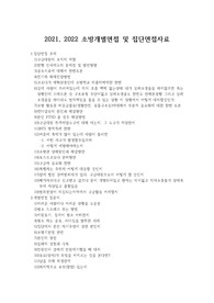 2021,2022 소방집단, 개별면접 질문지모음