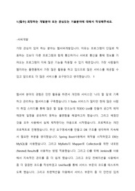 NAVER(네이버) 개발자 합격 자기소개서
