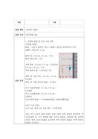 크로마토그래피 결과 보고서, 결과 레포트 A+