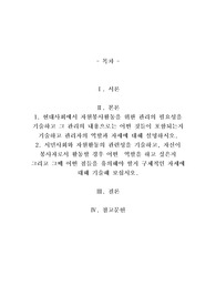 현대사회에서 자원봉사활동을 위한 관리의 필요성을 기술하고 그 관리의 내용으로는 어떤 것들이 포함되는지 기술하고 관리자의 역할과 자세에 대해 설명하시오.