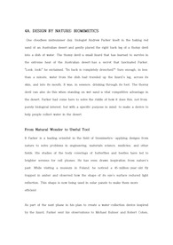 Reading Explorer4 (3rd edition) UNIT4A. DESIGN BY NATURE