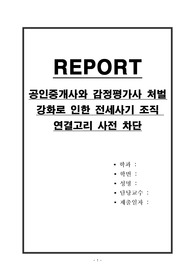 공인중개사와 감정평가사 처벌 강화로 인한 전세사기 조직 연결고리 사전 차단