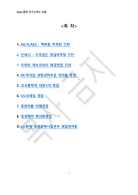 영업마케팅 유통,제약업 합격 자기소개서 모음
