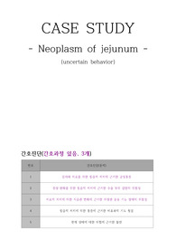 2022 A+ 성인간호학 실습_외과 case, 십이지장 종양(간호진단 5개, 간호과정3개)