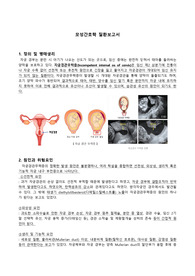[A+자료] 자궁경관무력증 질환보고서