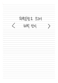 화학실험2 - 화학 전지
