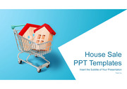 주택 판매 시장 고급 PPT템플릿 다이어그램 그래픽 타입 flow 차트 아이콘
