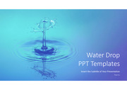 물방울 고급 PPT템플릿 다이어그램 그래픽 타입 flow 차트 아이콘