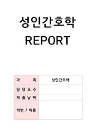 성인간호학 백혈병 2개 간호과정, 문헌고찰, 관련 논문 요약 포함(A+받은 자료입니다)