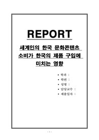 세계인의 한국 문화콘텐츠 소비가 한국의 제품 구입에 미치는 영향