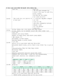 성인간호학 담관염을 포함한 담관결석 간호진단 3개 간호과정 3개 케이스스터디