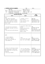 정신간호학 대상자 치료적 의사소통 보고서