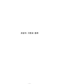 초밥의 기원과 종류