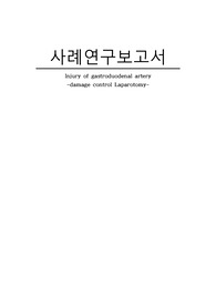 TA(교통사고) 복부손상 간호과정 case - 급성통증, 감염의위험, 낙상의위험, 출혈의위험(과정2개, 진단4개)