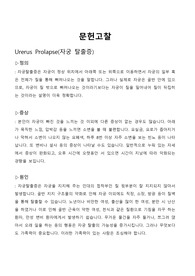 여성건강간호학 실습1 A플러스받은 레포트 입니다. 컨퍼런스할때 구체적으로 잘 작성했다고 칭찬 많이 받았고, 문헌고찰-간호과정까지 모두 있습니다.
