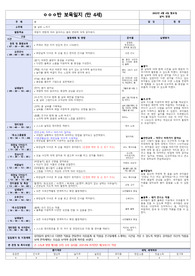 만4세 4월 1주 일지 (2022년도)