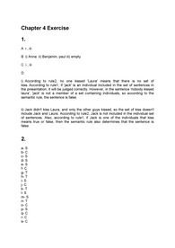 An Introduction to Language Chapter4 Semantics answer