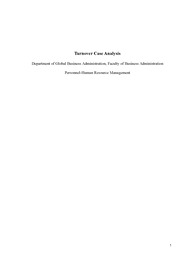 Case Analysis for Amazon&#039;s Severe Turnover