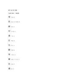 고득점 합격자가 꼼꼼하게 정리한 대한상공회의소 한자 1급 복기