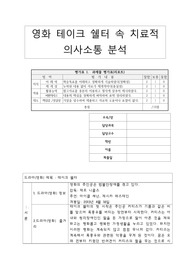 영화 속 치료적 의사소통 분석