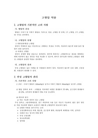[약리학 A+] 고혈압의 치료(약물요법) 레포트