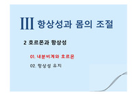 항상성과 몸의 조절-4