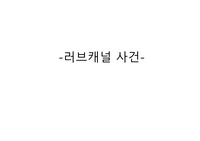 러브커넬사건 정의 원인 과정 피해 시사점 등 정리