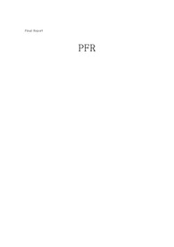 PFR 파이널 레포트