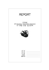 심근경색 STEMI 문헌고찰 케이스(진단5개, 간호과정2개)