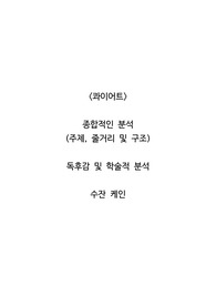 <콰이어트>  종합적인 분석 (주제, 줄거리 및 구조)  독후감 및 학술적 분석  수잔 케인