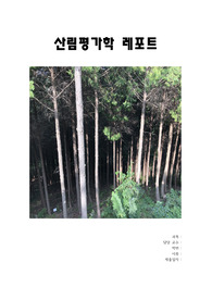 산림의 공익적 가치 평가 비교(2014년과 2018년)