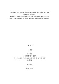 A+사회보험의 구성 원리와 사회보험과 사보험과의 차이점과 유사점을 구체적으로 서술한다