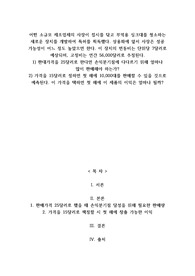 A+어떤 소규모 제조업체의 사장이 접시를 닦고 부엌용 싱크대를 청소하는 새로운 장치를 개발하여 특허를 획득했다. 상용화에 앞서 사장은 성공 가능성이 어느 정도 높았으면 한다. 이 장치의 변동비는 단위당 7달러로 예상되며, 고정비는 연간 56,000달러로 추정된다