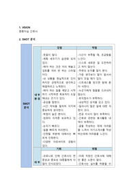 지역,간호관리학-비전, SWOT 분석/전략, 목표설정-단기/중기