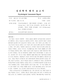 풀배터리검사(k-wisc-v, hcat, cctt, stroop, sct, htp, cbcl 등)