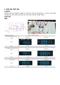 아주대학교 A+전자회로실험 실험2 결과보고서