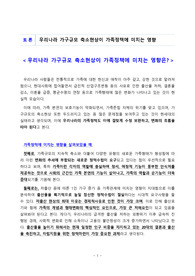 [토론자료] 우리나라 가구규모 축소현상이 가족정책에 미치는 영향은?