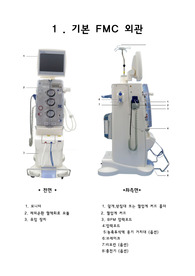투석기 FMC 메뉴얼