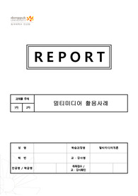 멀티미디어 활용사례