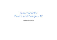 Semiconductor Device and Design - 12__