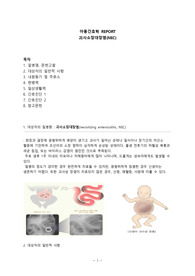 [아동간호학] 괴사소장대장염(NEC), A+, 간호과정2개, 간호진단2개, 피드백 완료, 케이스스터디, 문헌고찰