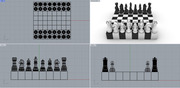 [라이노] 체스 모델링