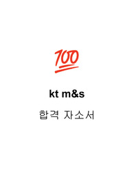 kt m&amp;s 합격 자소서