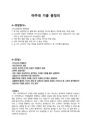 [23후기/타전공학은제/최초합] 아주대 상담심리 교육대학원 기출문제+합격인증