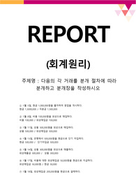 다음의 각 거래를 분개 절차에 따라 분개하고 분개장을 작성하시오